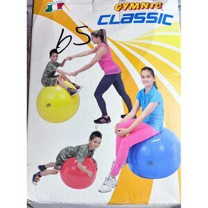 New in‎ Box Gymnic Classic Blue Exercise Ball 26"